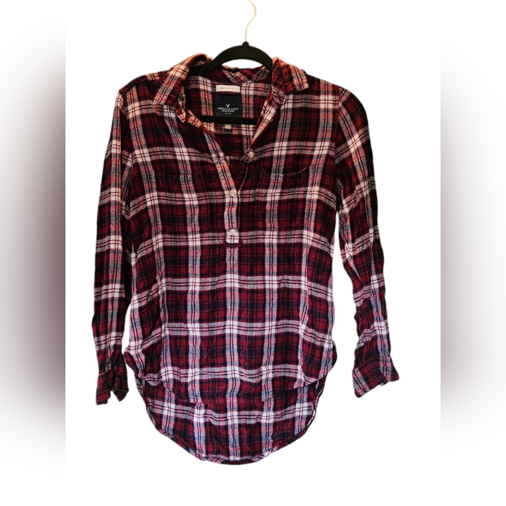 American Eagle Outfitters Boyfriend fit flannel